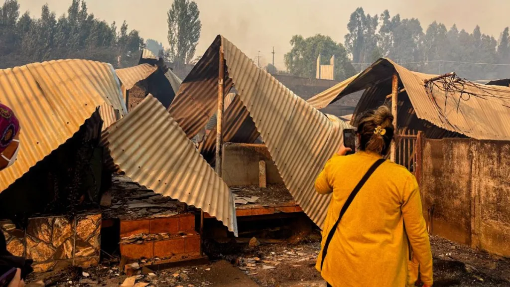 Incendios Chile
