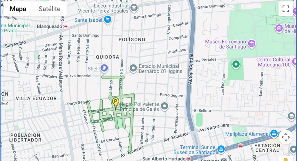 Corte de agua en Estación Central 