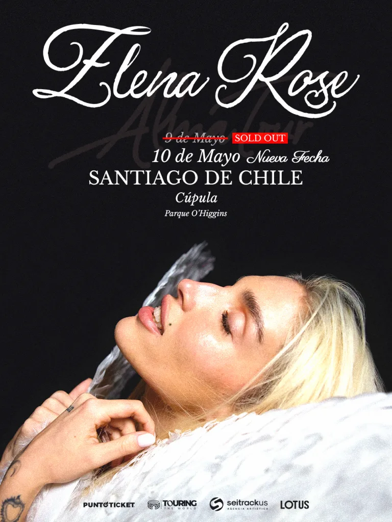 Segunda fecha de Elena Rose en Chile
