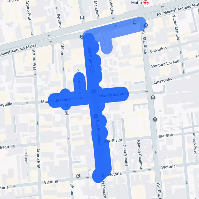 Santiago 1000 A 1600