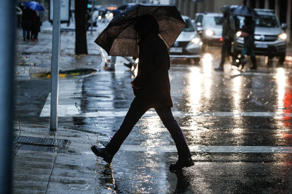 Lluvia En Santiago
