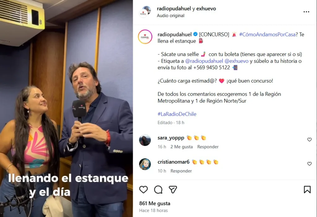 Concurso Cómo andamos por casa te llena el tanque