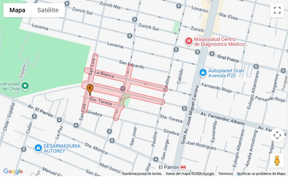 Corte de agua en La Cisterna