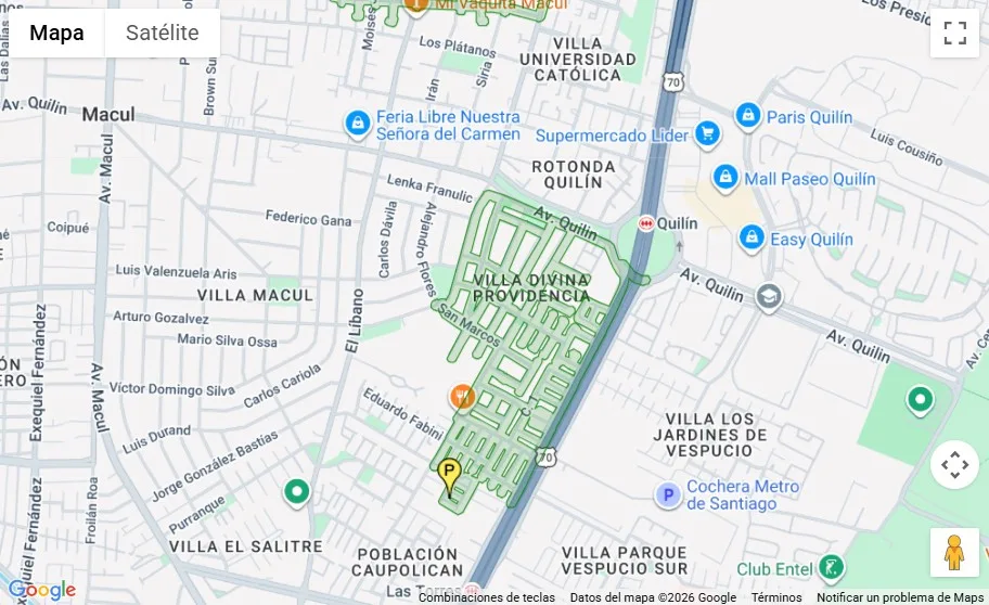 Corte de agua en Macul