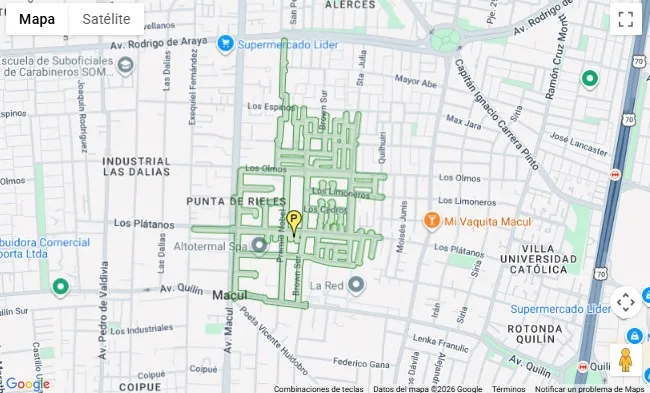 Corte de agua en Macul