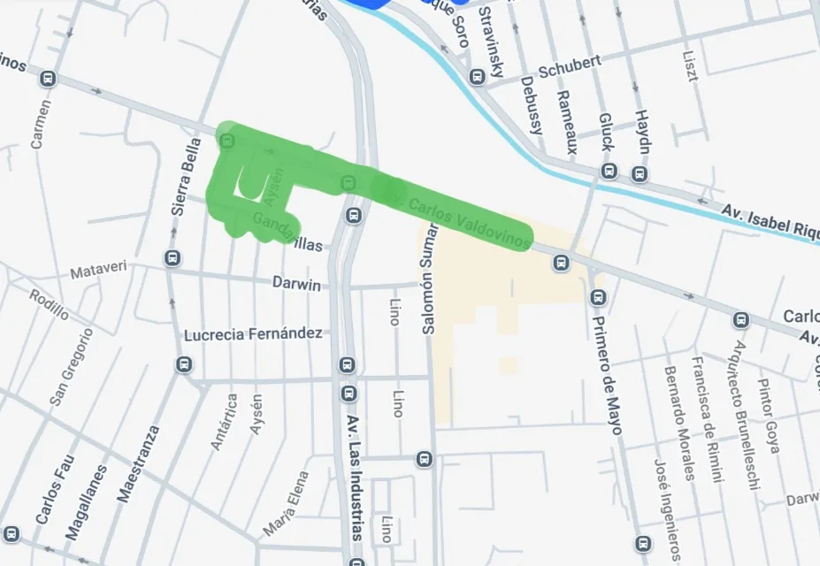 Corte de luz comuna San Joaquín