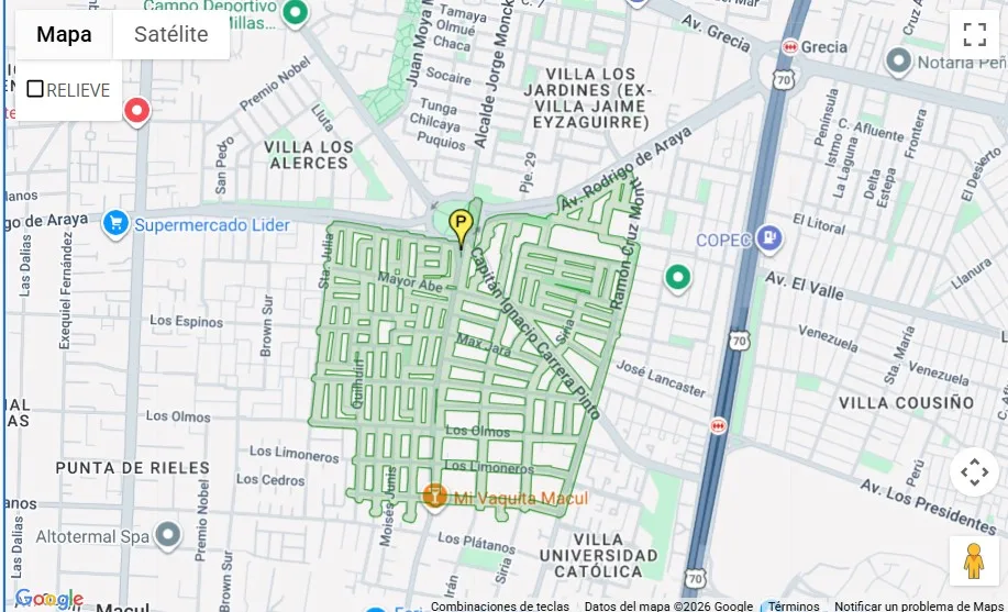 Interrupción de agua en Macul