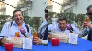 La Accidentada Reacción En Vivo De Julio César Rodríguez A Las Palabras De Laura Prieto En Hay Que Decirlo''