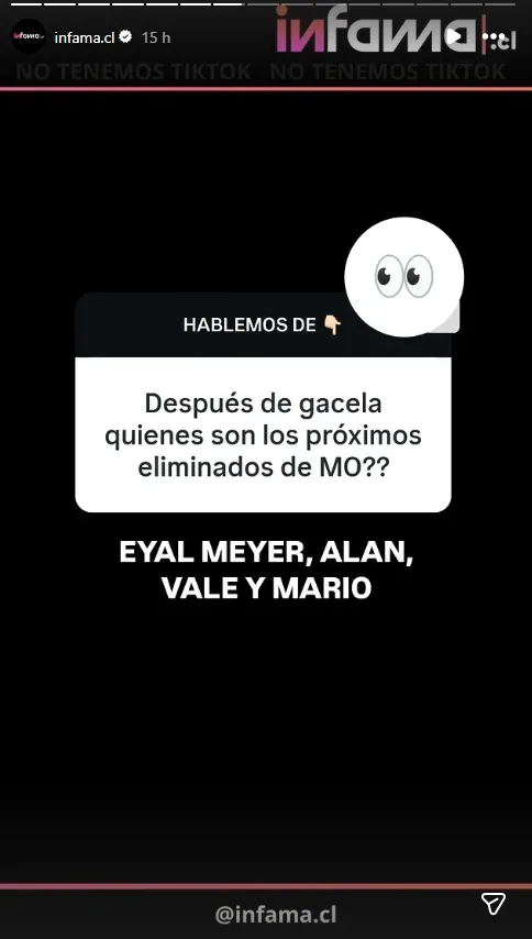 Próximos eliminados de Mundos Opuestos