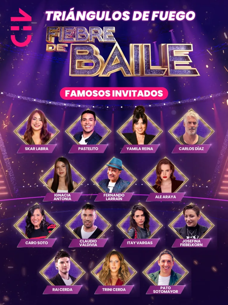 Triángulos De Fuego En Fiebre De Baile