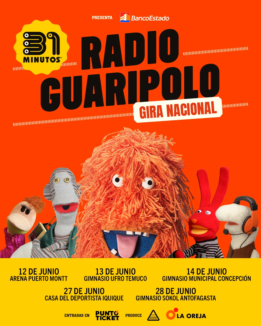 31 MINUTOS TODAS LAS FECHAS