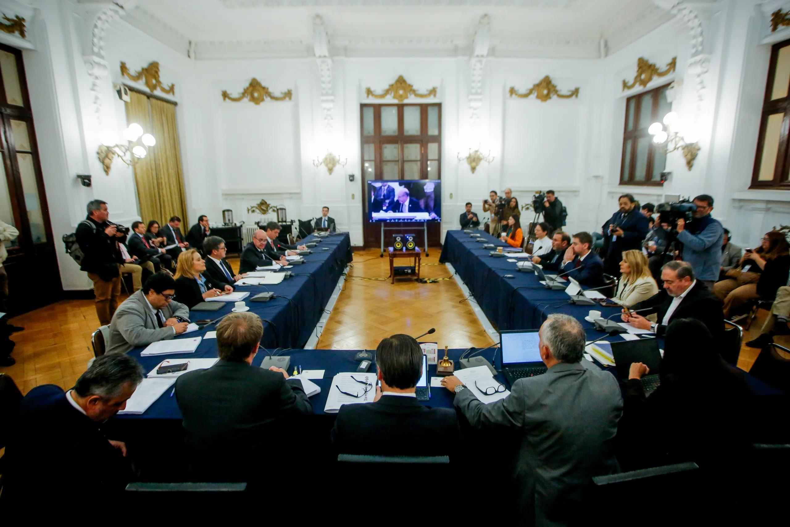 Comisión De Hacienda En El Ex Congreso