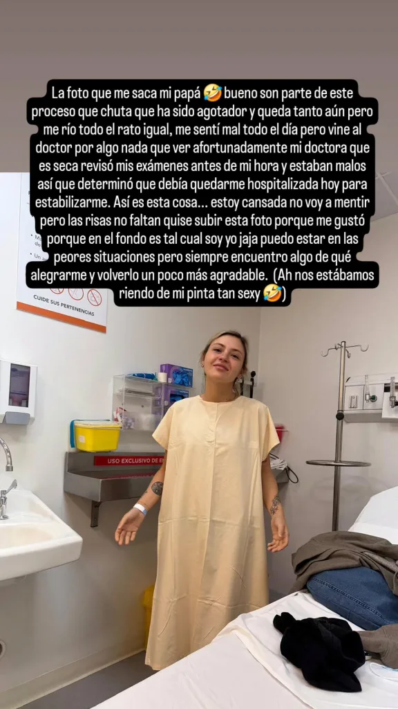 Antonia Ramírez hospitaliza