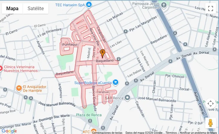 Corte de agua en Renca