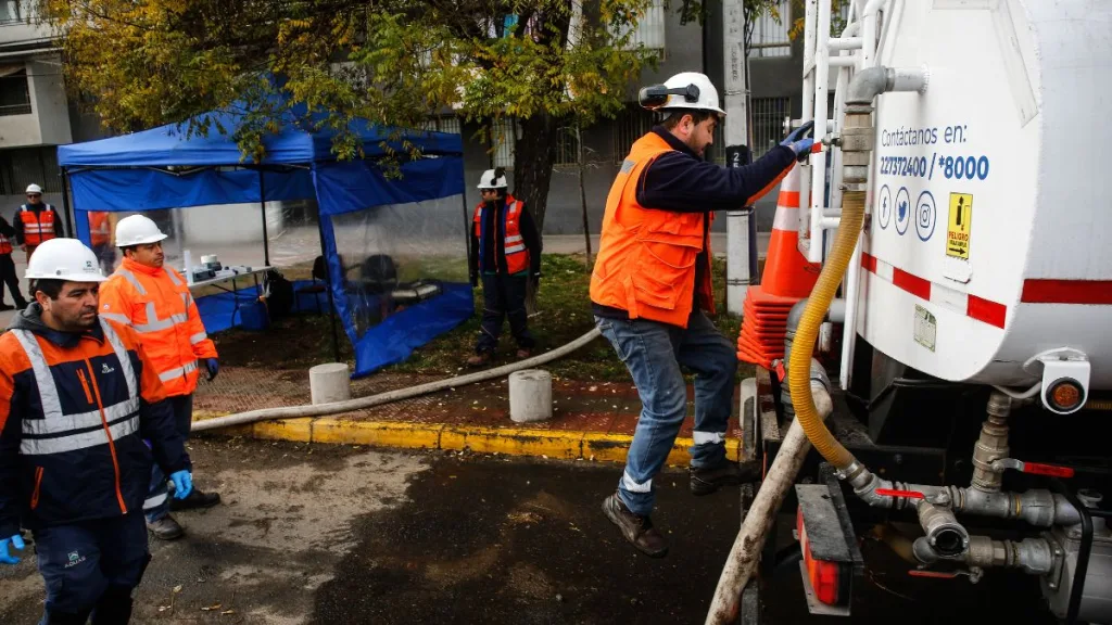 Corte De Agua En Santiago Hoy
