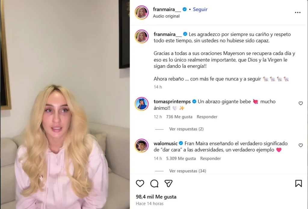 FRan Maira Habla Del Accidente