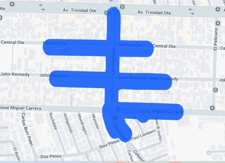 Interrupción del servicio de luz en La Florida