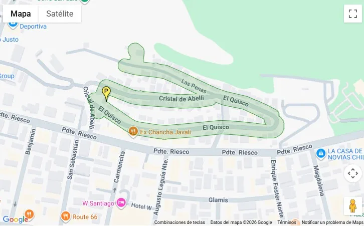 Interrupción en Las Condes