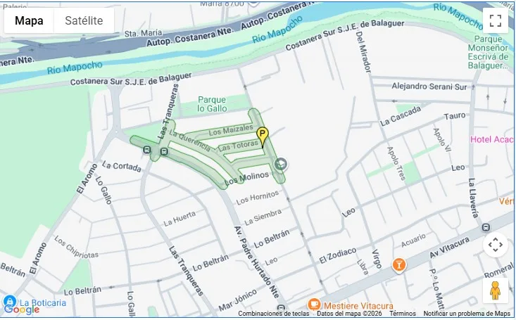 Interrupción en Vitacura