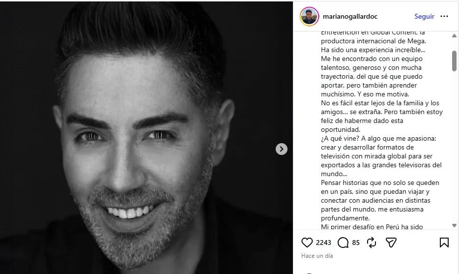 Mariano Gallardo En Mega