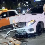 Cantante nacional accidente