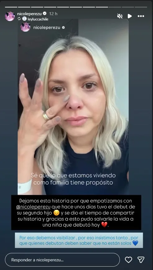 Nicole Pérez Habla De La Enfermedad De Su Hijo