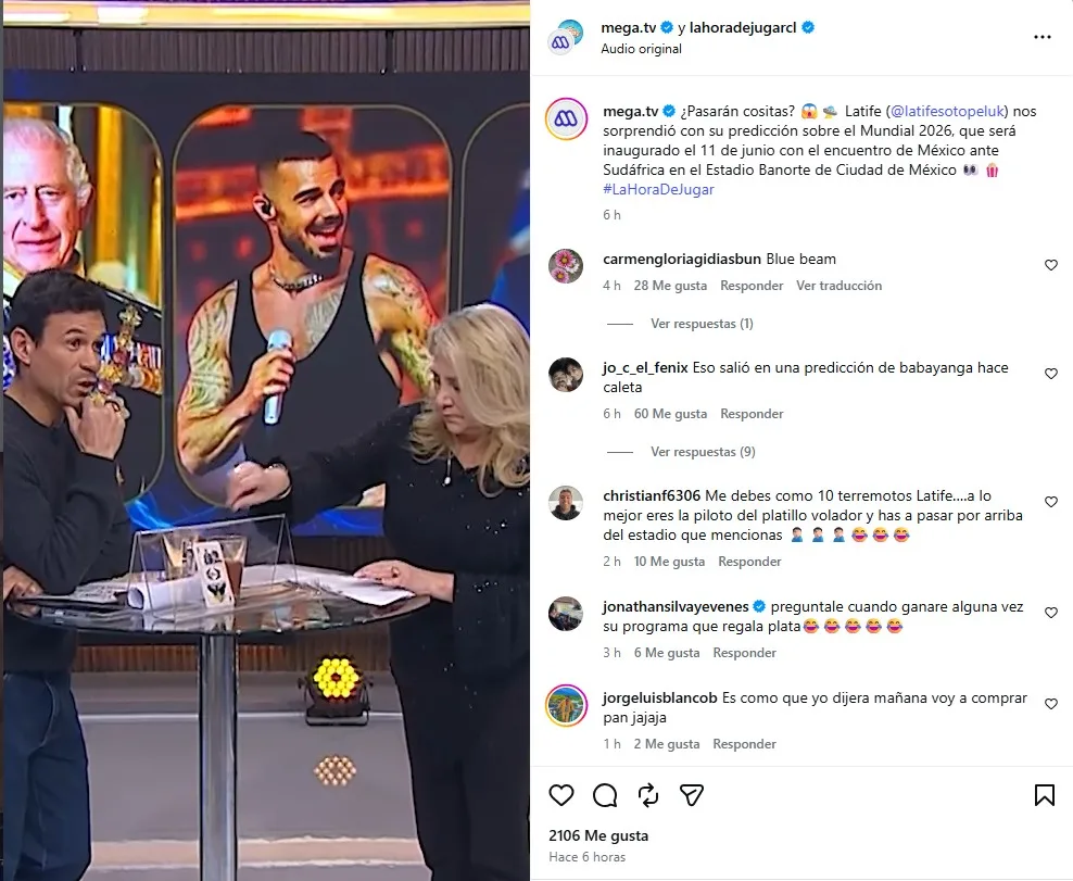 Predicciones De Latife Soto En La Hora De Jugar