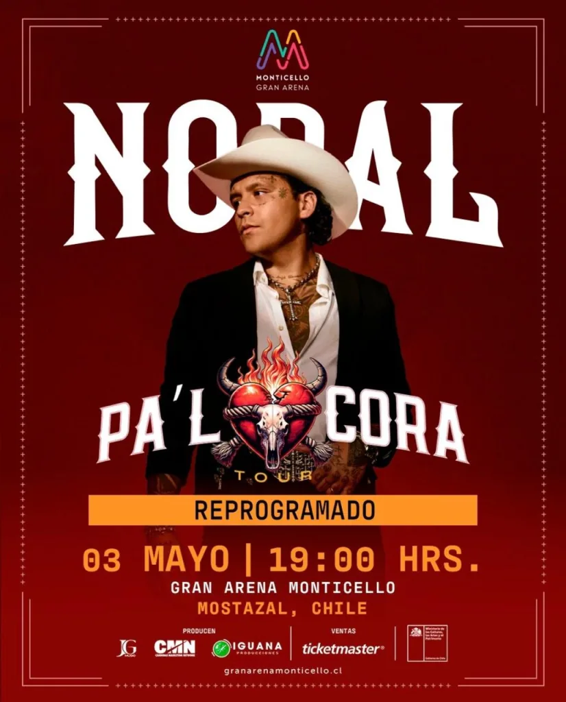 Show De Christian Nodal En Gran Arena Monticello
