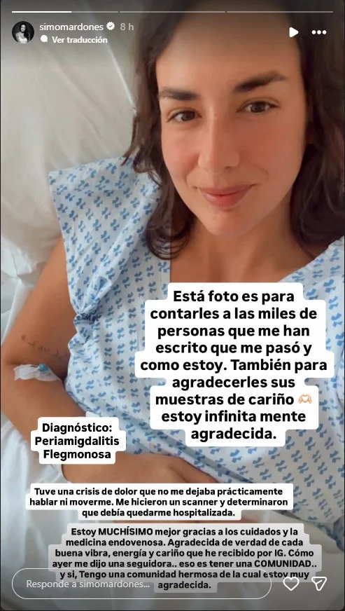 Simone Mardones Exparticipante De Mundos Opuestos