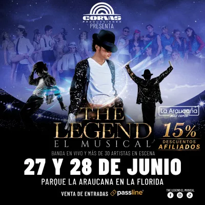 THE LEGEND AFICHE LA FLORIDA