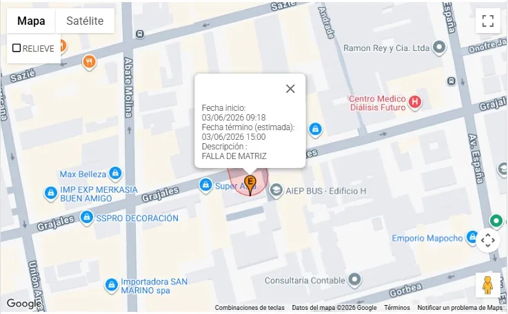Corte De Agua En Santiago