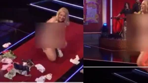 Presentadora Española De Televisión Se Desnuda