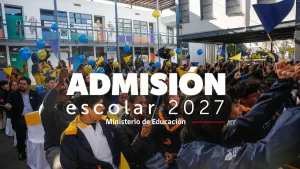 Admisión Escolar 2027