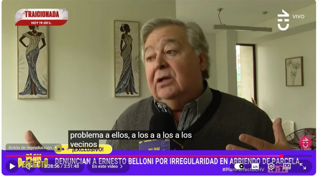 Comediante Ernesto Belloni Responde En Plan Perfecto