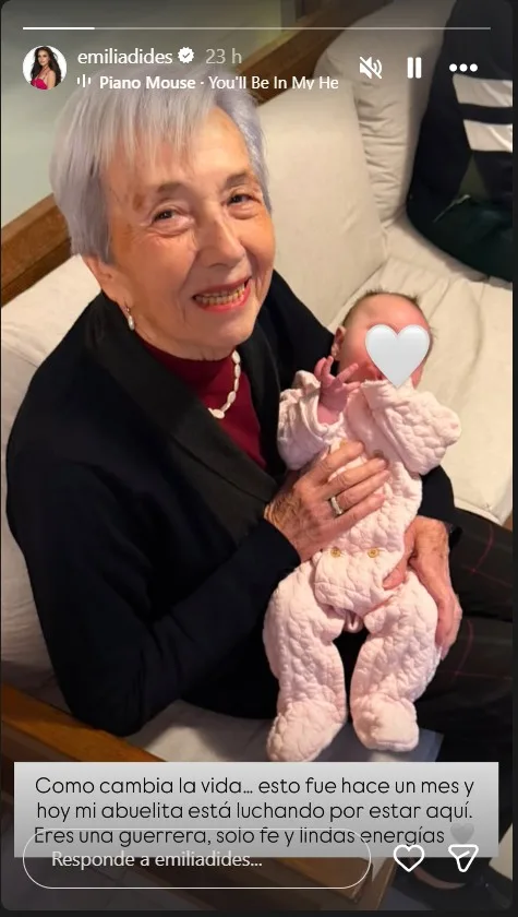 Emilia Dides Habla De La Salud De Su Abuela