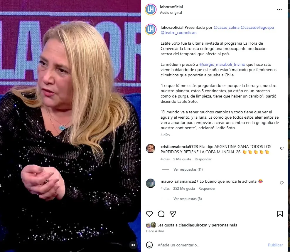 Latife Soto Advierte Más Eventos Meteorológicos Para Chile Hasta Fin De Año