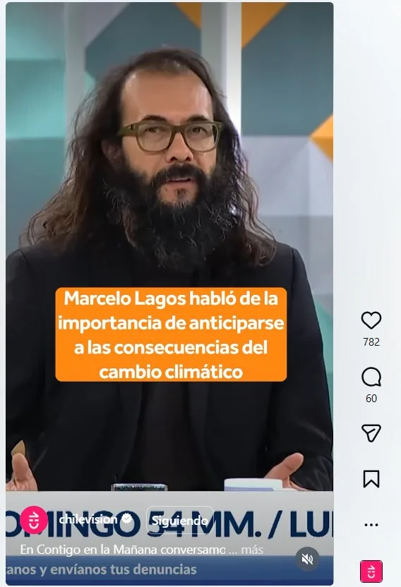 Marcelo Lagos Habló Sobre Las Lluvias En Chile