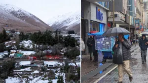 Lluvias Sistema Frontal Nevada Tormentas Electricas Chile