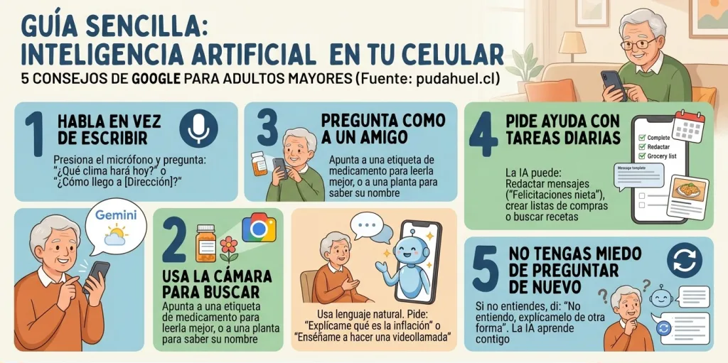Infografía IA Adulto Mayor