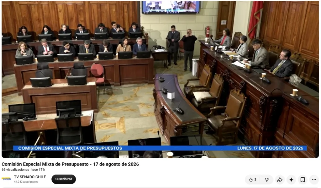 PGU Discusión En El Congreso Presupuesto 2027