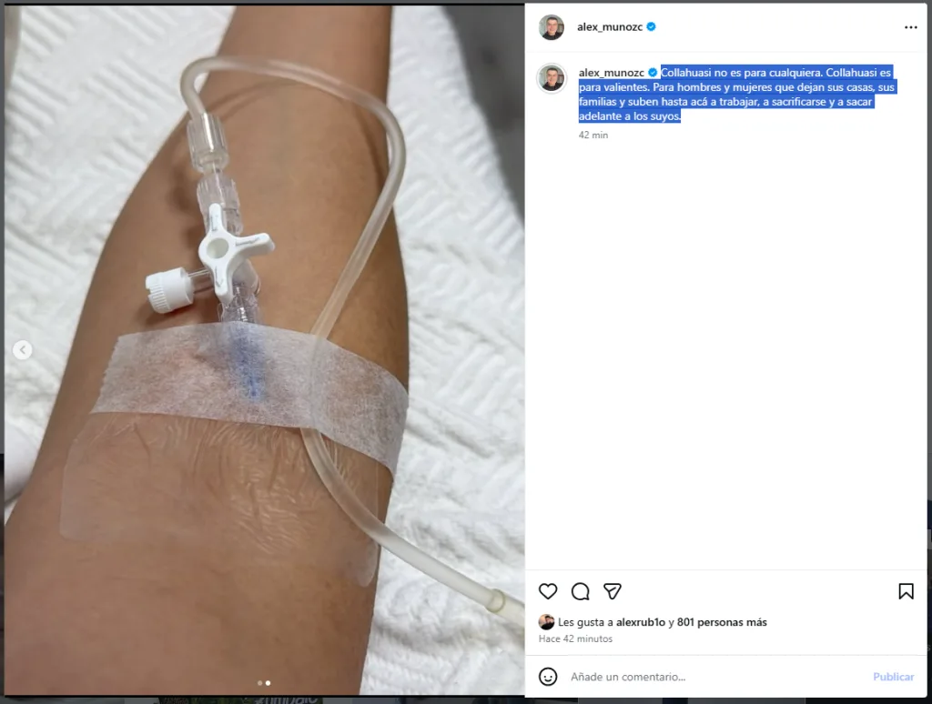 Alex Muñoz De Zúmbale Primo Recibe Atención Médica