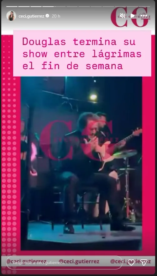 Cantante Douglas Termina En Llanto