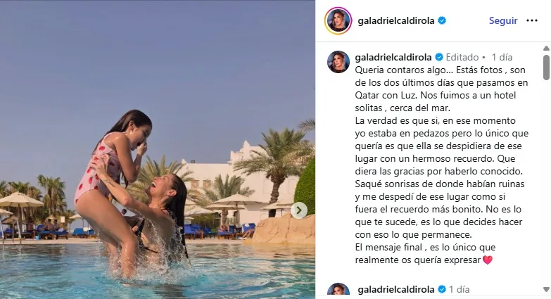 Gala Vía Instagram