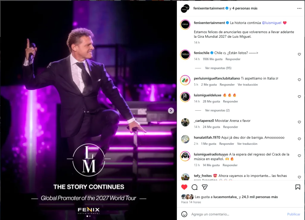 Luis Miguel En Chile