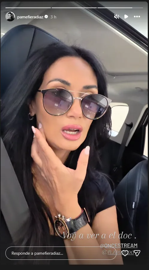 Pamela Díaz Informa Que Sufrió Una Luxación De Mandíbula
