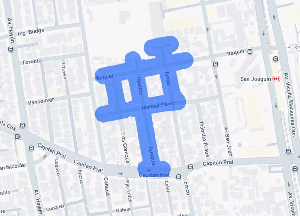 San Joaquín Desde Las 1100 A Las 1700 Horas