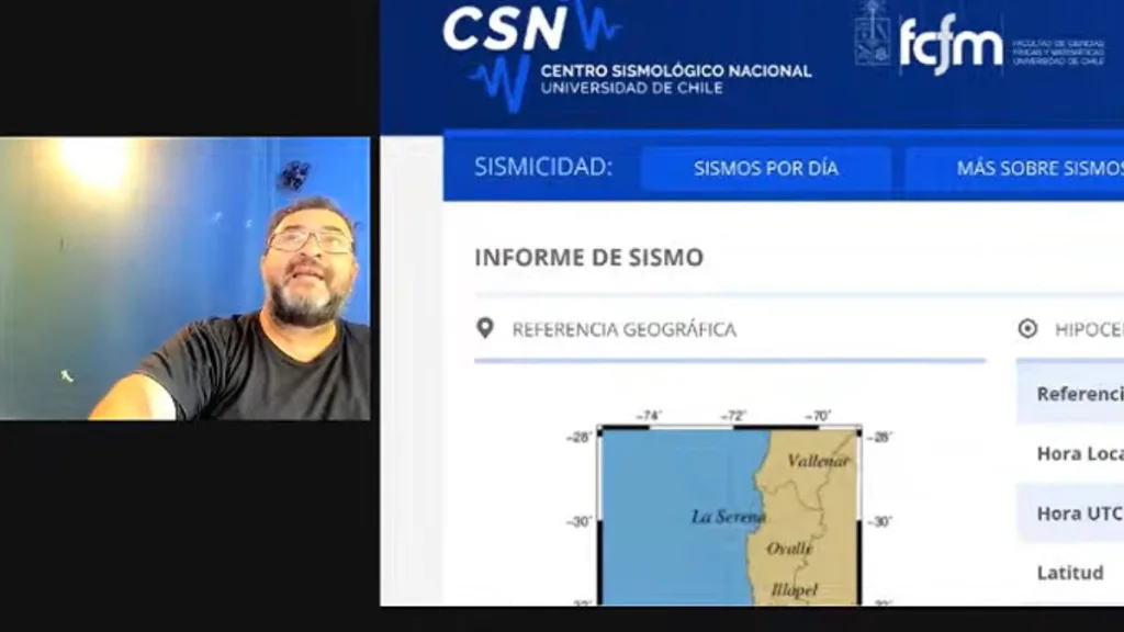 Temblor En Chile Aroldo Maciel Terremoto