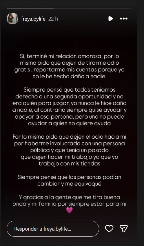 Valentina Castro Confirma Ruptura Con Jean Paul Pineda