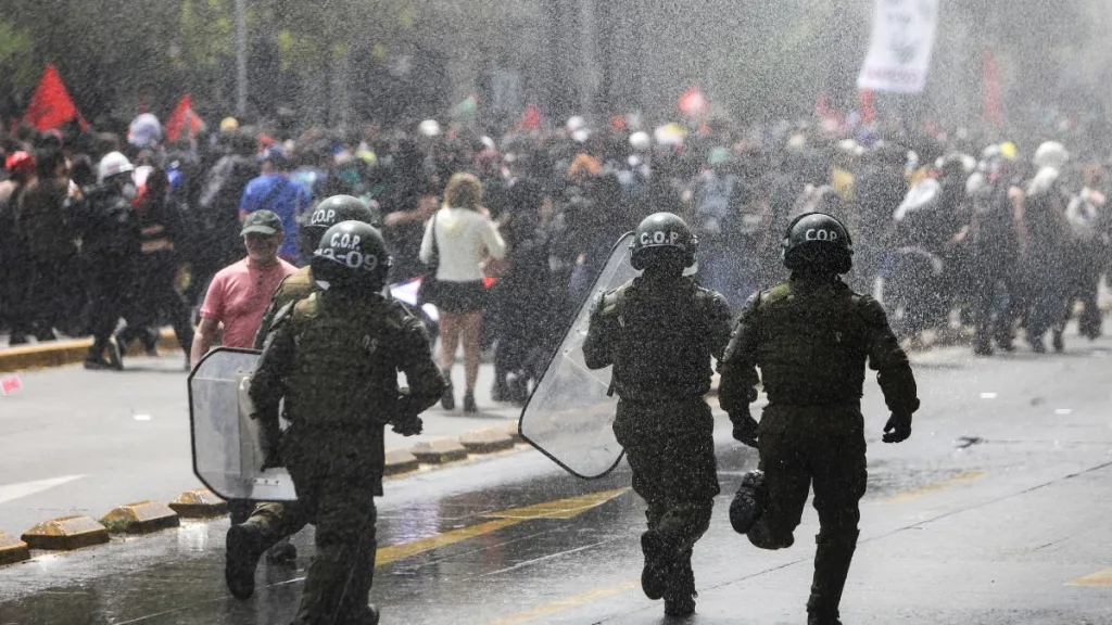 18 De Octubre Manifestaciones Metro De Santiago