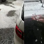 Granizo Lluvias En Santiago Providencia